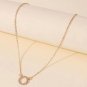 0.15CT Round Cut Simulated Diamond Necklace Anniversary Gift Necklace For Her