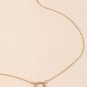 0.15CT Round Cut Simulated Diamond Necklace Anniversary Gift Necklace For Her