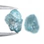 Rough Shape Diamond Natural Loose Diamond Rough Blue Colour Diamond For Jewelry