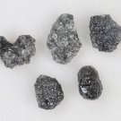 10.9Ct Natural Rough Diamond Black Raw Uncut Loose Diamond Conflict Free Diamond