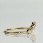 0.20Ct Round Cut Natural Diamond Ring Wedding Band Stackable Ring Gift For Women