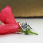 2.01Ct Natural Blue Rough Diamond Ring Sterling Silver Anniversary Gift For Ring