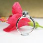 2.01Ct Natural Blue Rough Diamond Ring Sterling Silver Anniversary Gift For Ring