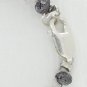 Black, White & Red Raw Diamond Necklace Natural Loose Raw Diamond Beads Necklace