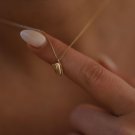925 Sterling Silver Tooth Necklace Dainty Chain Good Luck Promise Gift Necklace