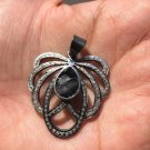 925 Sterling Silver Vintage Pendant Delicately Unique Art Deco Jewellery