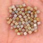 Natural Rough Diamond Cube Mix Colour Raw Box Cube Diamonds For Making Jewellery