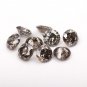 Brilliant Round Cut Salt & pepper Diamond Natural Loose Diamond For Jewellery