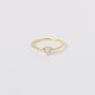 1 Ct Heart Cut Simulated Diamond Ring 14K Gold Plated Proposal Ring Gift For Her