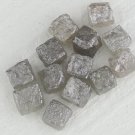 Natural Rough Box Cube Diamond Grey Colour Raw Cube Box Loose Earth Mind Diamond