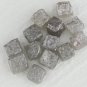 Natural Rough Box Cube Diamond Grey Colour Raw Cube Box Loose Earth Mind Diamond