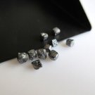 Natural Loose Black Rough Diamond Earth Mined Cube Shape Raw Uncut Diamond