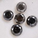 3.23Ct Natural Round Cut Loose Diamond Fancy Salt & Pepper Diamond For Jewellery