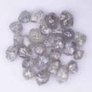 3.00Ct Natural Rough Loose Diamond Silver Grey Color Uncut Diamond For Jewellery
