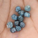 10 Ctw Blue Natural Rough Diamond Earth Mined Diamond Loose Raw Uncut Diamond
