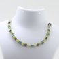 Black ,Yellow &Blue Colour Rough Diamond Necklace Sterling Silver Clasp Necklace