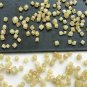 2.36Ct Rough Diamond Perfect Cube Natural Yellow Color Diamond Loose Raw Diamond