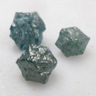 Blue Colour Rough Raw Uncut Diamonds Natural Loose Diamond For Pendent Making