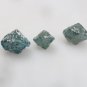 Blue Colour Rough Raw Uncut Diamonds Natural Loose Diamond For Pendent Making
