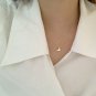 Sterling Silver Heart Shape Pendant Necklace Dainty Valentine Gift For Women