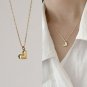 Sterling Silver Heart Shape Pendant Necklace Dainty Valentine Gift For Women