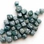 1.60ct Blue Rough Diamond Cube Natural Raw Diamonds Cube For Diamond Jewelry
