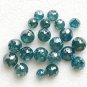 Blue Rose Cut Diamond Cabochons Conflict Free Natural Diamond For Wedding Ring