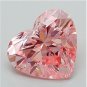 1.62ct Brilliant Heart Cut Lab Grown Diamond CVD Loose Diamond For Making Ring