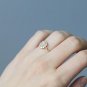 2.45ct Oval Cut Simulated Diamond Ring 14K Gold Plated Engagement Ring For Her