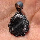 Vintage Style 925 Sterling Silver Pendant - Personalized Deco Jewellery Gift