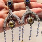 Unique Dangle Earring 925 Sterling Silver Elegant Jewellery For Wedding Gift
