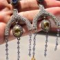 Unique Dangle Earring 925 Sterling Silver Elegant Jewellery For Wedding Gift