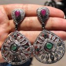 Vintage Art Deco Earrings 925 Sterling Silver Jewellery Gift Earrings For Women