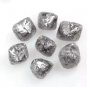 9.20Ct Natural Raw Diamond Silver Black Diamond Raw Loose Diamond For Jewellery