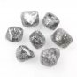 9.20Ct Natural Raw Diamond Silver Black Diamond Raw Loose Diamond For Jewellery