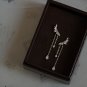 Solid Mix Cut Simulated Pair Earring Tear Drop Stud Earring Wedding Gift For Her