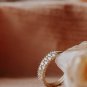 3.5CT Round And Baguette Ct Simulated Diamond Proposal Wedding Band Ring For Her