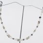 Black , White & Brown Raw Diamond Necklace Loose Rough Diamond Beads Necklace