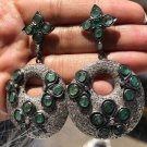 Art Deco 925 Sterling Silver Wedding Earrings: Elegant Boho Style For Women