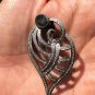 Antique Shell Pendant 925 Sterling Silver Vintage Style Jewellery Collection