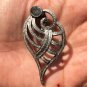 Antique Shell Pendant 925 Sterling Silver Vintage Style Jewellery Collection