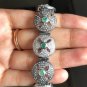 Emerald Gemstone Unique Bracelet Art Deco Bracelet For Engagement Gift
