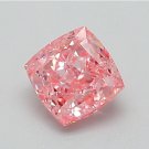 0.90ct Cushion Cut Lab Grown Diamond Fancy Pink VS2 Clarity Diamond For Jewelry