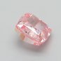 0.90ct Cushion Cut Lab Grown Diamond Fancy Pink VS2 Clarity Diamond For Jewelry