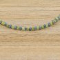 Yellow & Blue Rough Diamond Necklace Natural Raw Loose Diamond Bead For Necklace