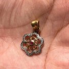 Customized Sterling Silver Antique Floral Charm Personalized Gift For Jewellery