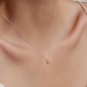 Heart Shape Pendent Necklace Sterling Silver Anniversary Gift Necklace For Her