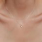 Heart Shape Pendent Necklace Sterling Silver Anniversary Gift Necklace For Her