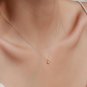 Heart Shape Pendent Necklace Sterling Silver Anniversary Gift Necklace For Her