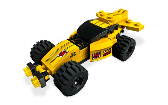 Lego Racers Desert Viper 8122 (2009) New! Sealed Set!